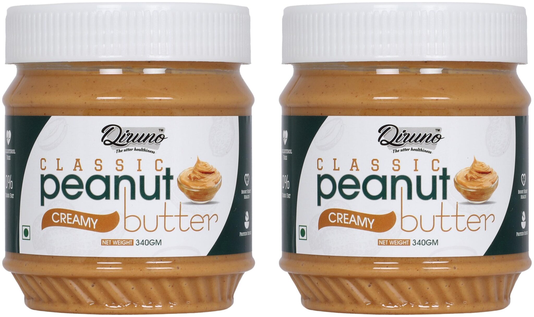

Diruno Classic Peanut Butter Creamy 340g (Pack Of 2)