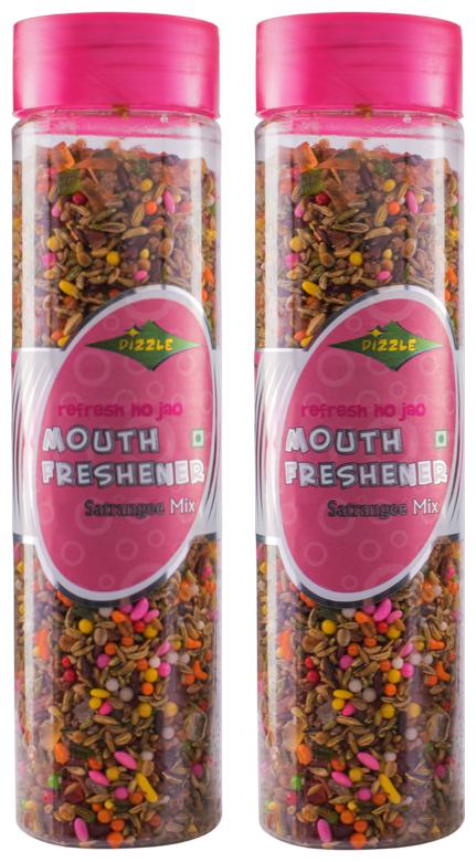 

Dizzle Mouth Freshener Satrangi Mix(200g) (Pack of 2)