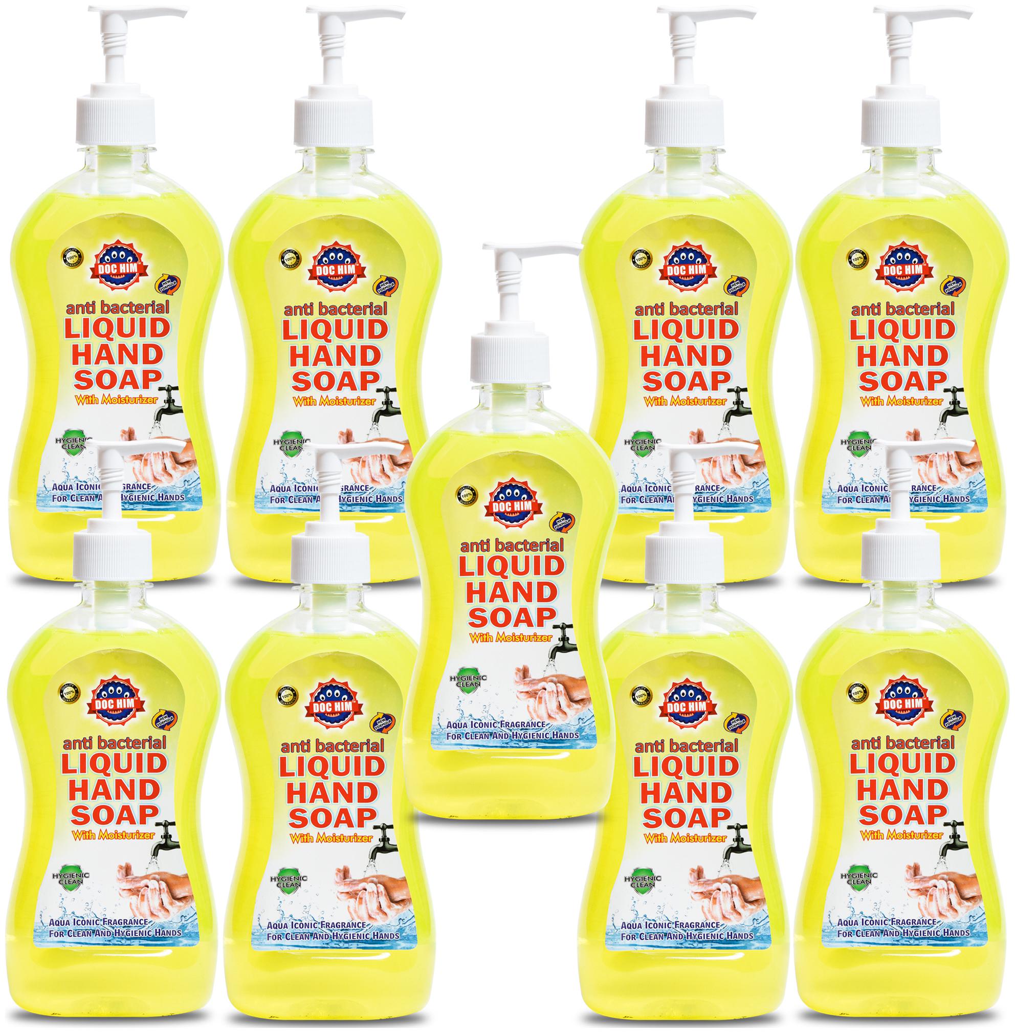 Doc Him Anti Bacterial Liquid Hand Soap With Moisturizer Aqua Iconic Fragrance Combo 500 ml X 9
Doc Him Anti Bacterial Liquid Hand Soap With Moisturizer Aqua Iconic Fragrance Combo 500 ml X 9