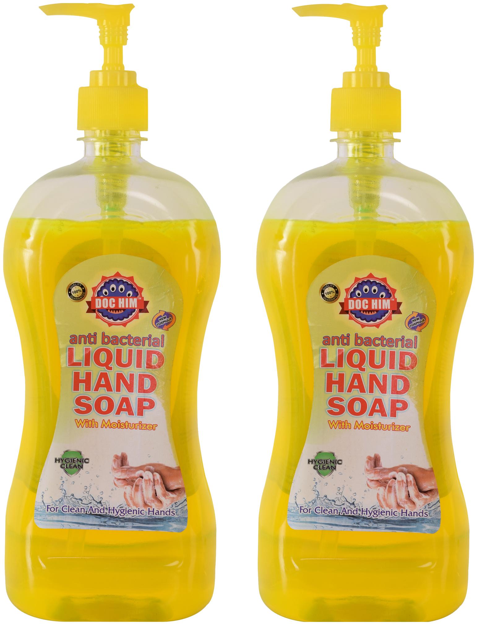 

DOC HIM Anti-Bacterial Liquid Hand Soap combo 1 L (Pack of 2 )