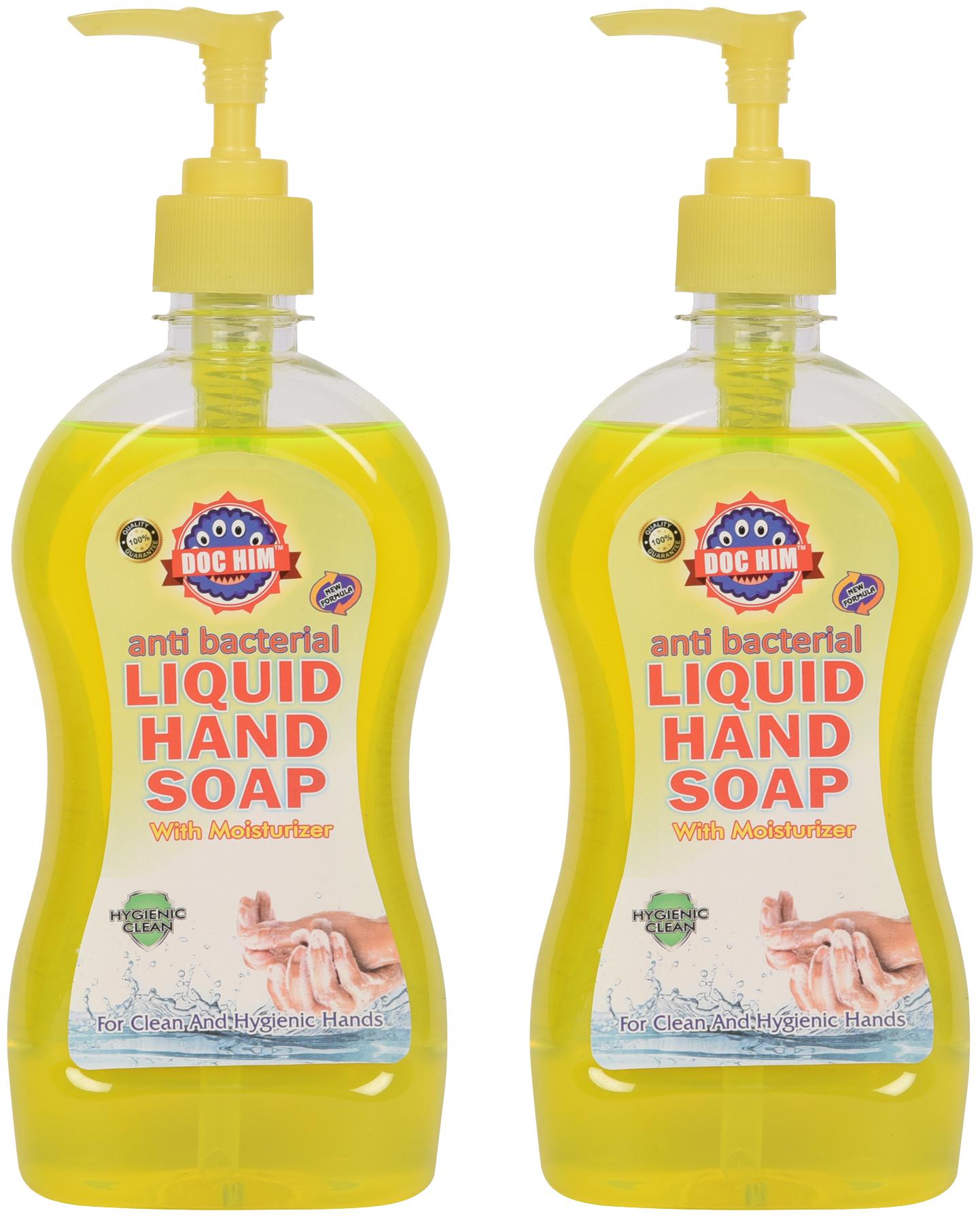 

DOC HIM Anti-Bacterial Liquid Hand Soap combo-500ml (Pack of 2)