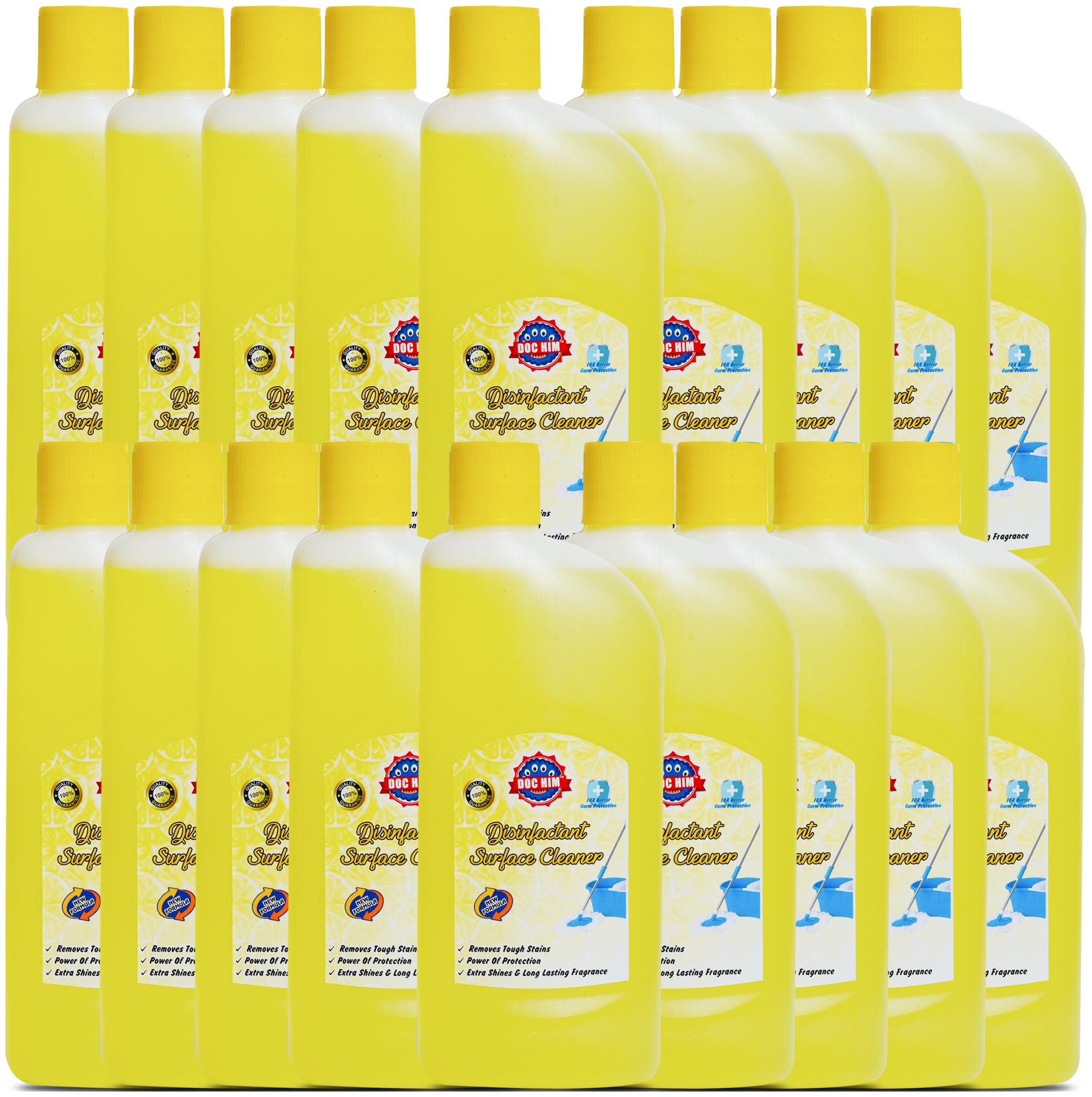 

Doc Him Lemon Disinfectant Surface Cleaner 500 ml ( Pack of 18 )