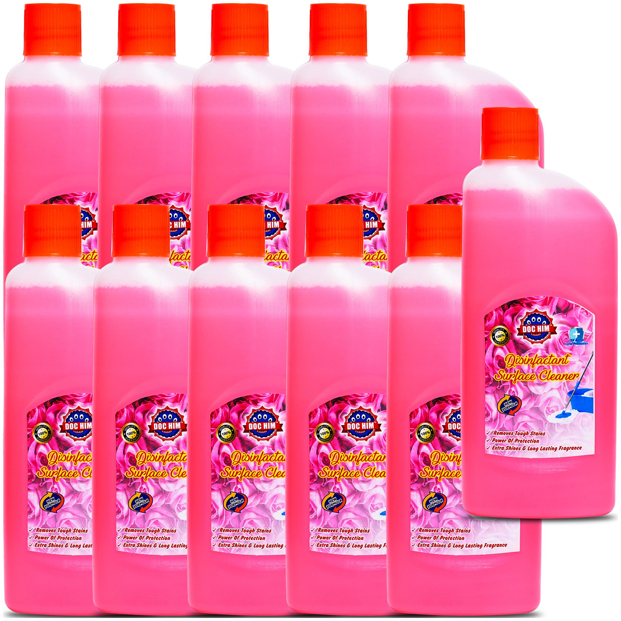 

Doc Him Rose Disinfectant Surface Cleaner 500 ml ( Pack of 11 )