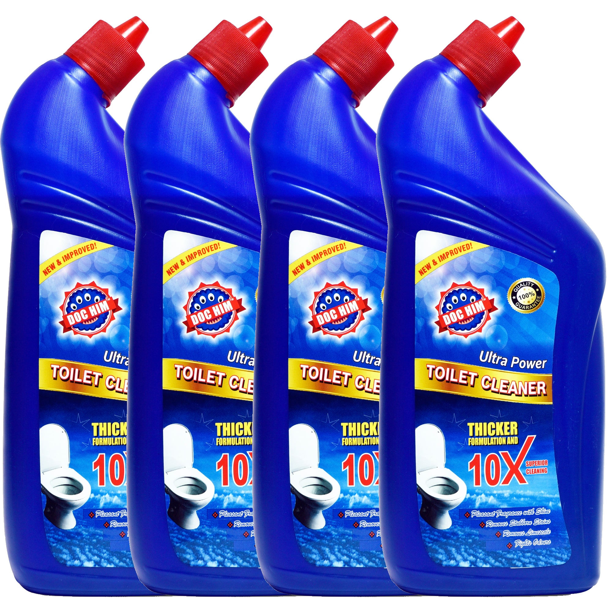 

Doc Him Toilet Cleaner Combo 4 Pcs X 1 L Pack of 4