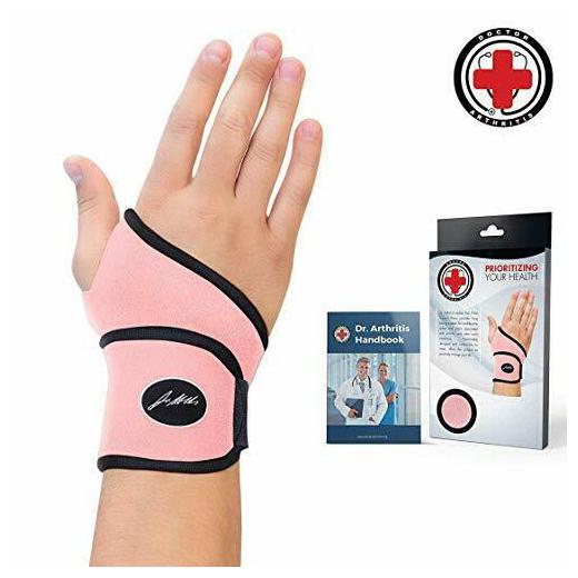 

Doctor Developed Premium Ladies Pink Wrist Support Wrist Strap Wrist Pink