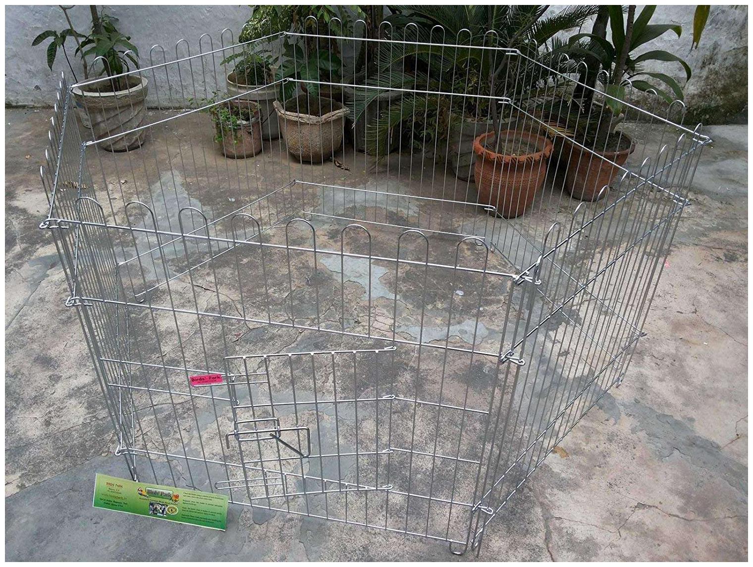 

Dog Fence Excercise Play Pen (Good For Pups Rabbits For In Or Out) 6D-B2