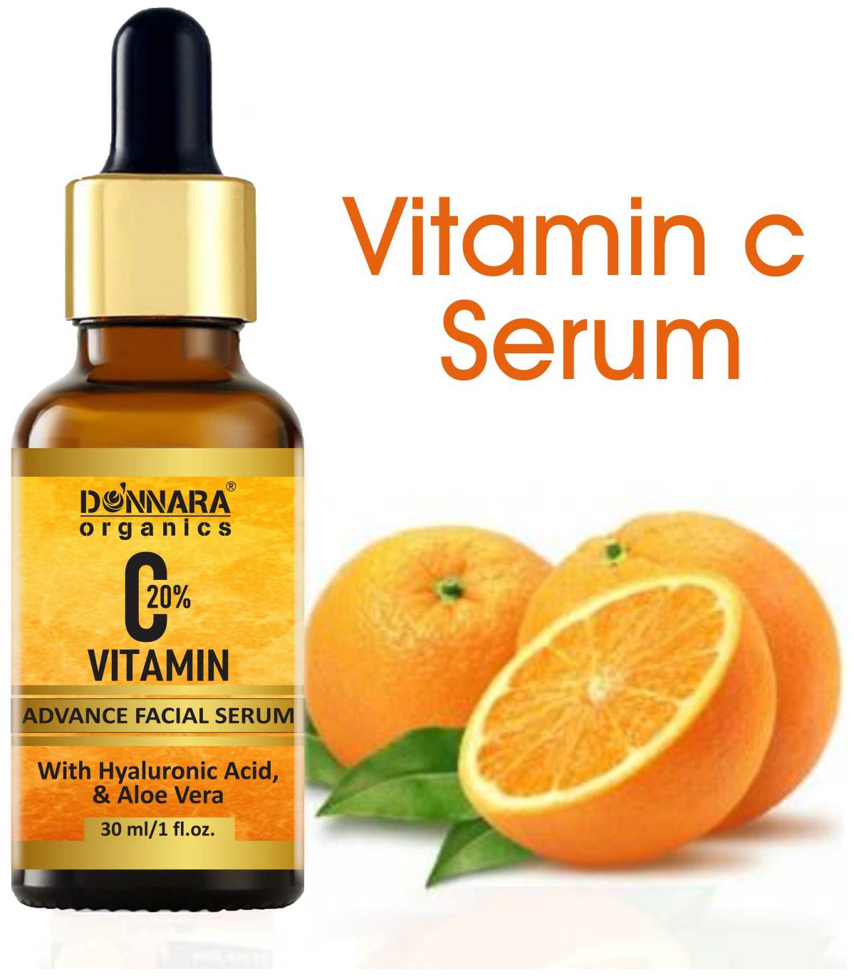 

Donnara Organics Advance Vitamin C Facial Serum 30ml (Pack of 3)