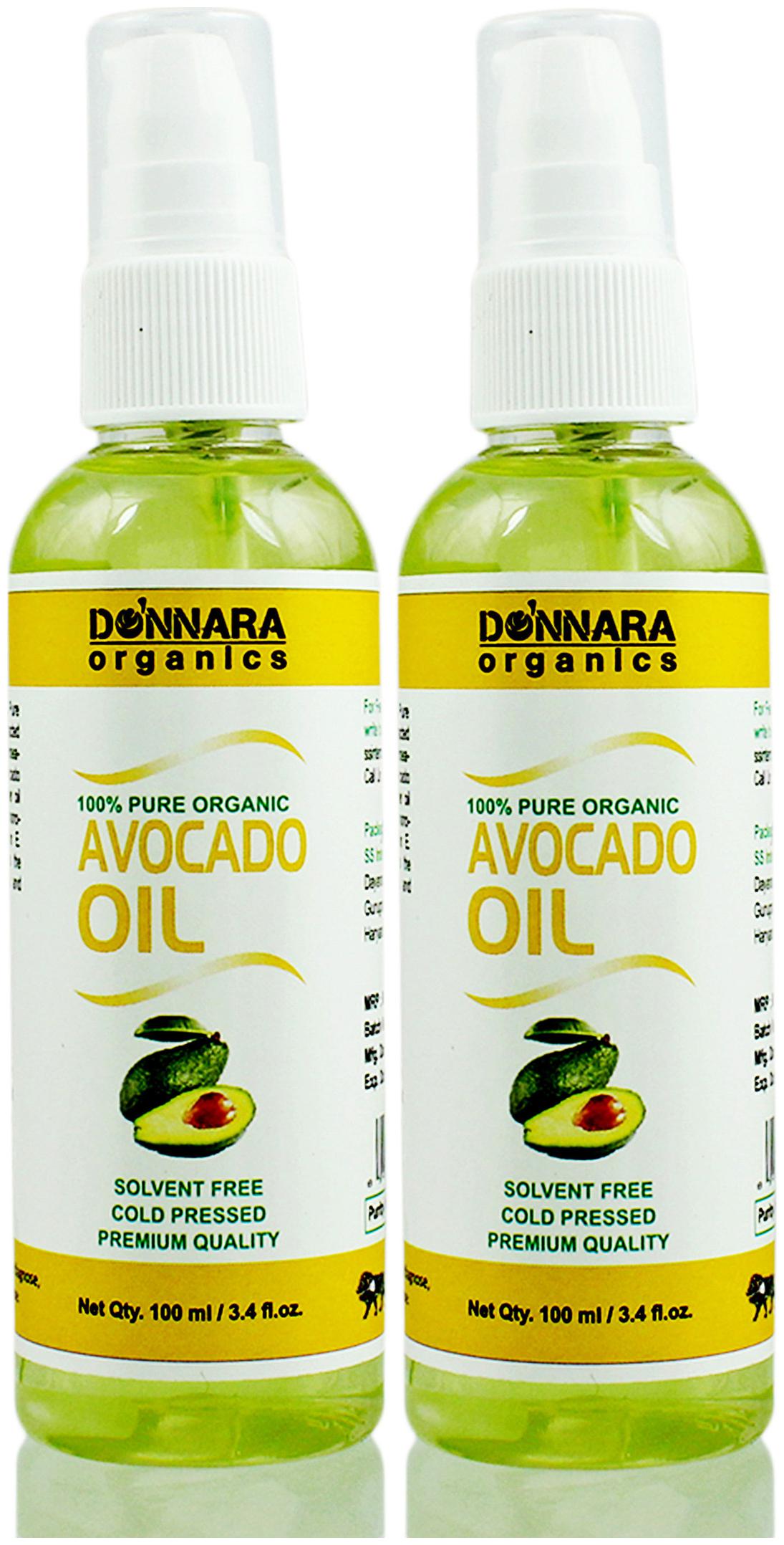 

Donnara Organics Premium Avocado oil- 100 Pure Natural(100 ml)(pack of 2)