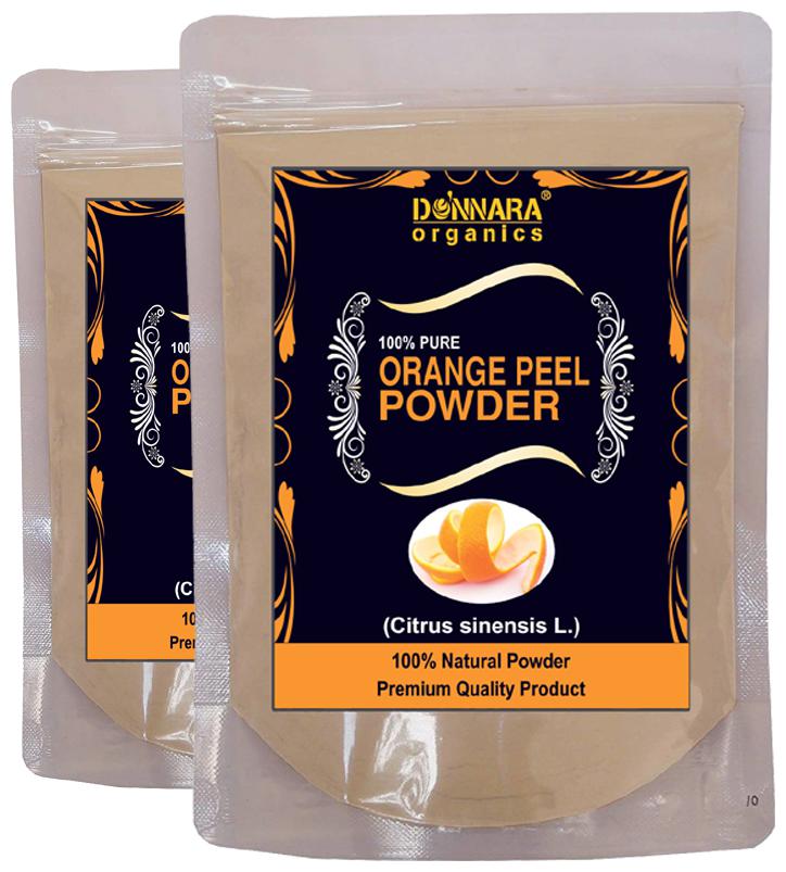 

Donnara Organics 100 Natural Orange Peel Powder Face Pack 150g(Pack of 2)