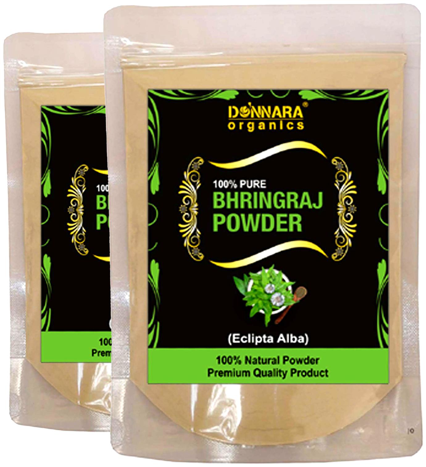 

Donnara Organics 100 Natural Bhringraj Powder 150 g Face Pack(pack of 2)