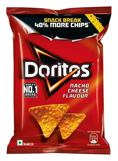 

Doritos Nacho Tortilla Chips - Cheese Flavour 44 g