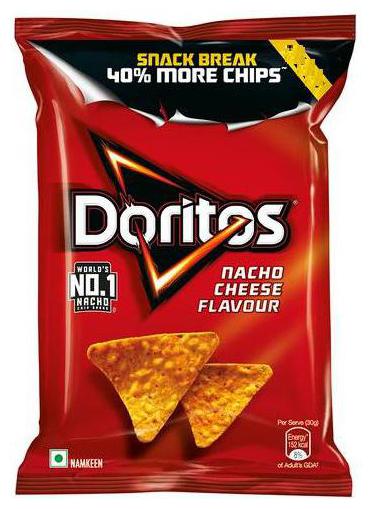 

Doritos Nacho Tortilla Chips - Cheese Flavour 44 g