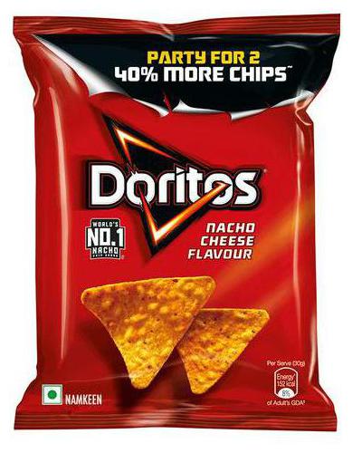 

Doritos Nacho Tortilla Chips - Cheese Flavour 75 g