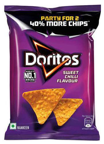 

Doritos Tortilla Chips - Sweet Chili Flavour 75 g