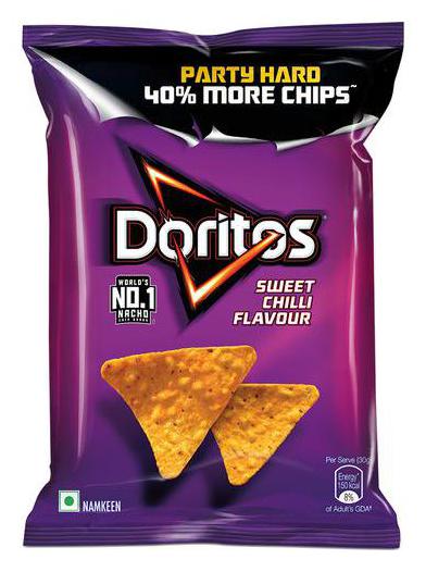 

Doritos Tortilla Chips - Sweet Chili Flavour 140 g