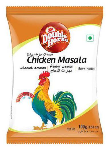 

Double horse Masala - Chicken 100 g