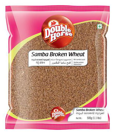 

Double horse Wheat - Samba Broken 500 g