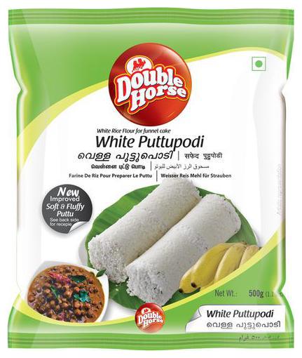 

Double horse Puttu Podi - White 500 g