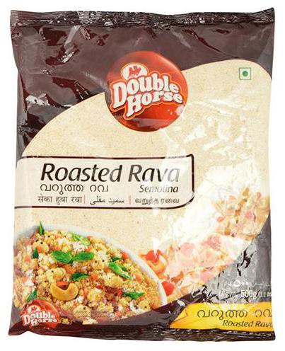 

Double Horse Rava - Roasted 500 g