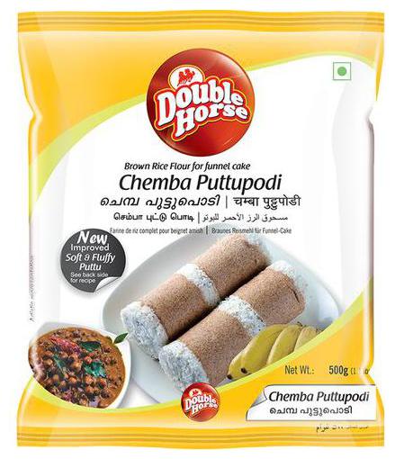 

Double horse Puttu Podi - Chemba 500 g