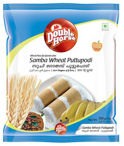 

Double horse Samba Wheat - Puttu Podi 500 g