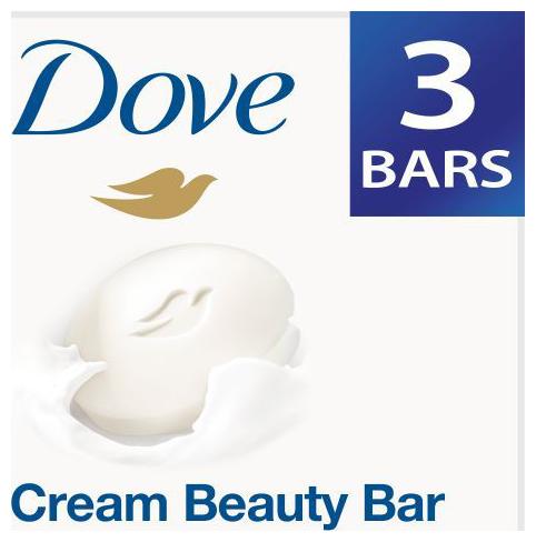 

Dove Bathing Bar Soap - Cream Beauty 100 g Pack Of 3