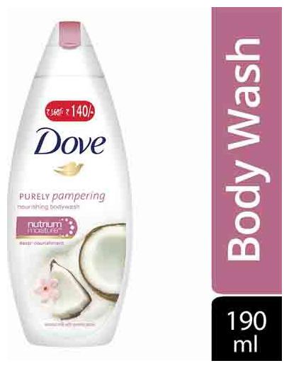 

Dove Body Wash Coconut Milk Jas Petals 190 ml