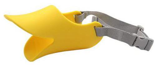 

DP Anti Bite Muzzle Mask - Duck Shaped Small Yellow 1 pc