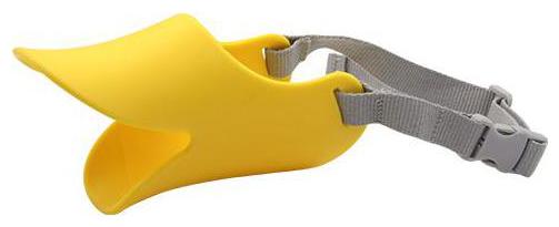 

DP Anti Bite Muzzle Mask - Duck Shaped Small Yellow 1 pc