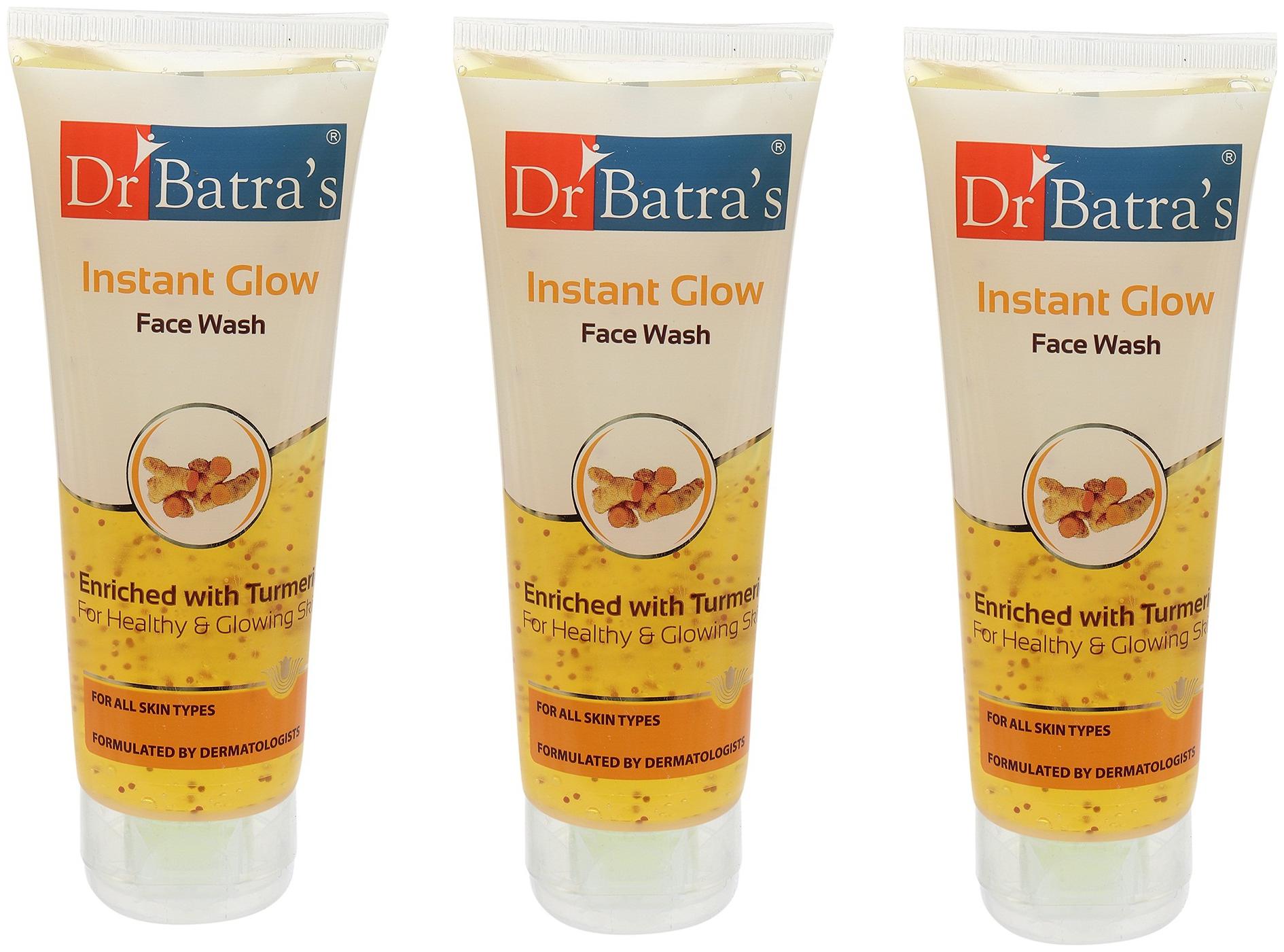 

Dr Batra S Instant glow Face Wash 100ml (Pack Of 3)