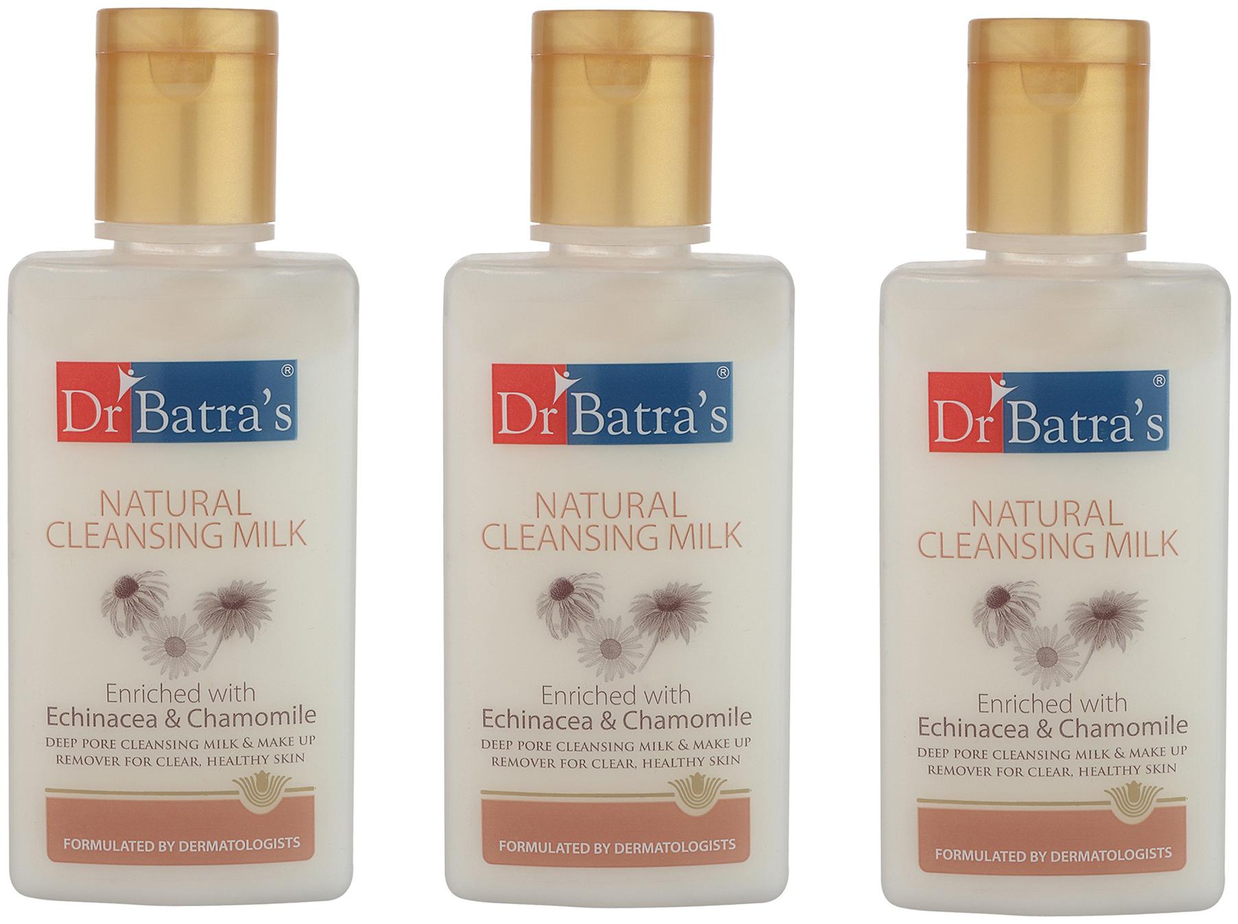 

Dr Batra S Natural Cleansing Milk 100ml (Pack Of 3)