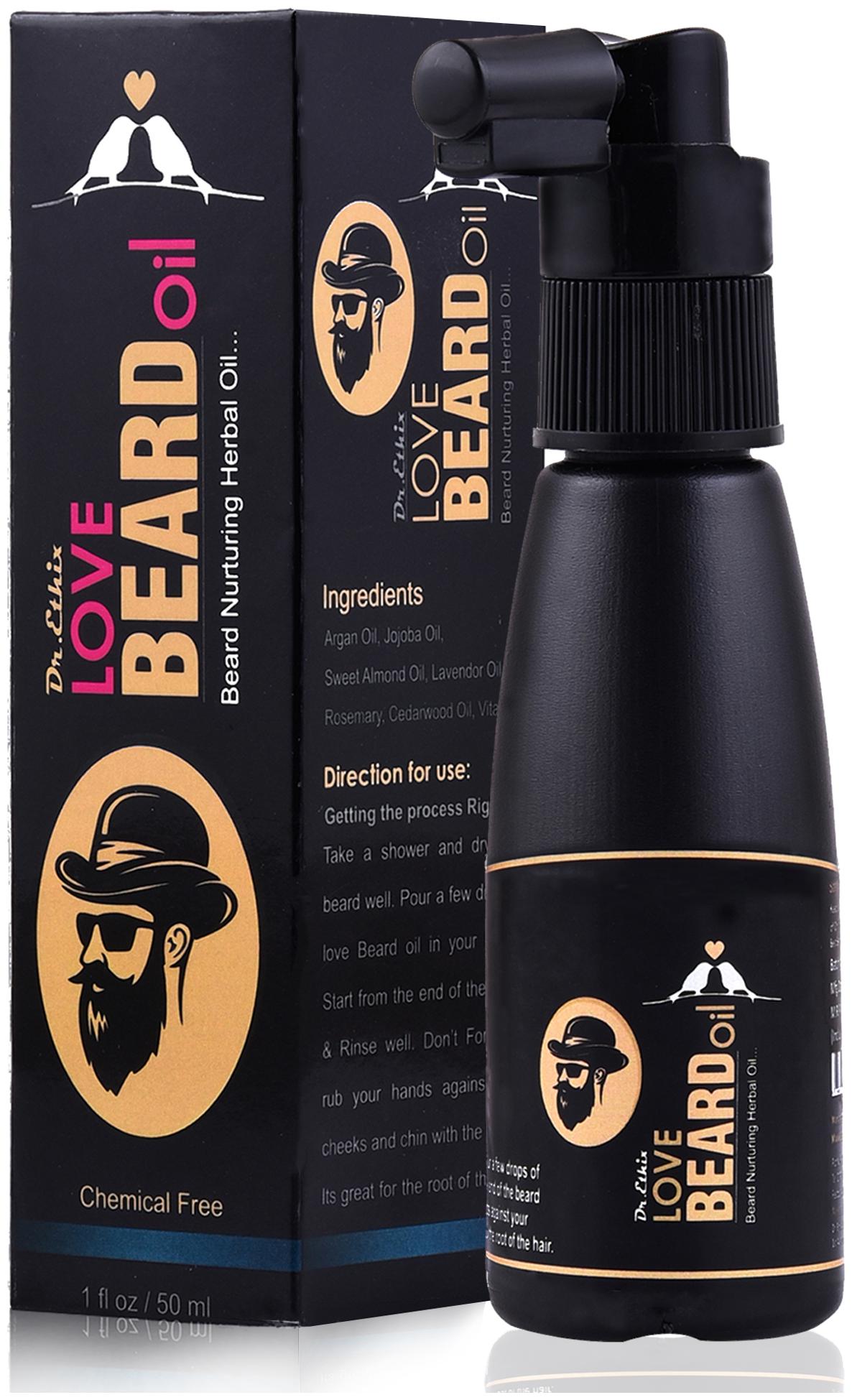 

Dr Ethix Love Beard Oil - Beard Nurturing(Growth) Herbal Oil(50 ml)