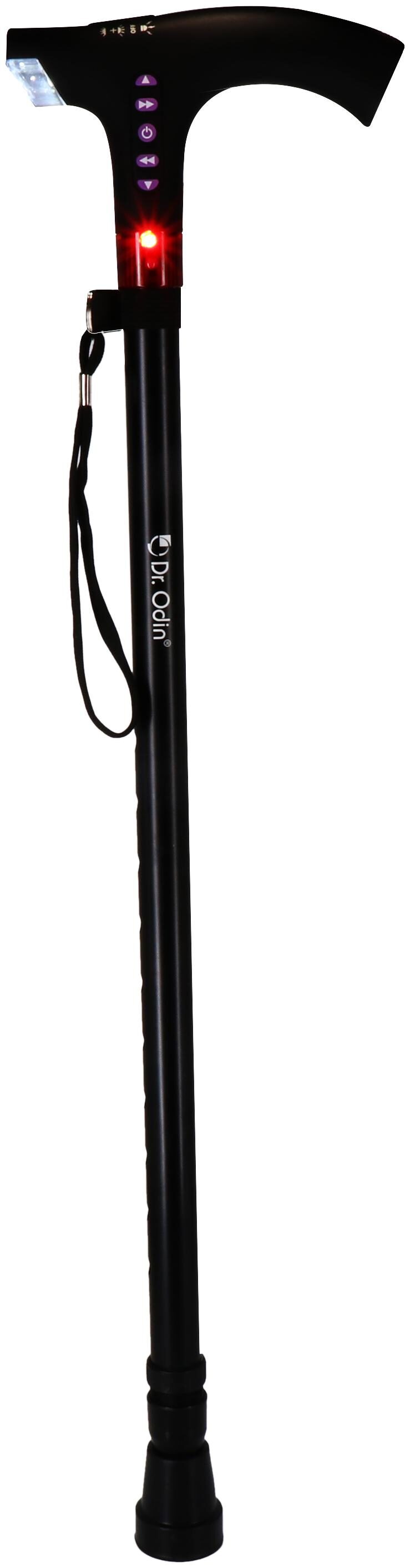 

Dr Odin Adjustable Smart Walking S With FM Radio LED light Emergency Flash Light Alarm Buzzer -09A