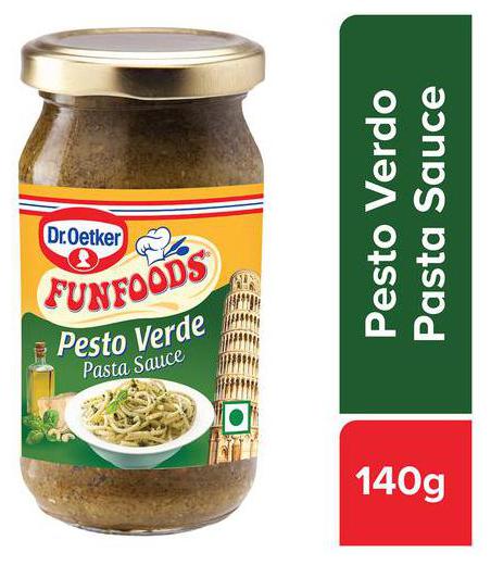 

Dr Oetker Pesto Verde Pasta Sauce 140 g