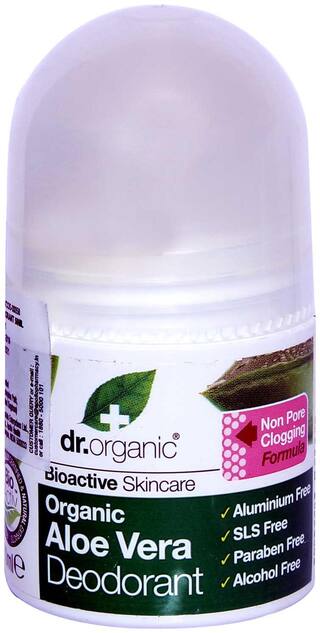 Buy Dr Organic Aloe Vera Deodorant Roll On 50ml Pack Of 2 Online At Low Prices In India Paytmmall Com