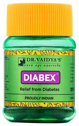 

Dr Vaidya s Diabex Pills - Relief From Diabetes 30 pcs
