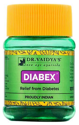 

Dr Vaidya s Diabex Pills - Relief From Diabetes 30 Capsule