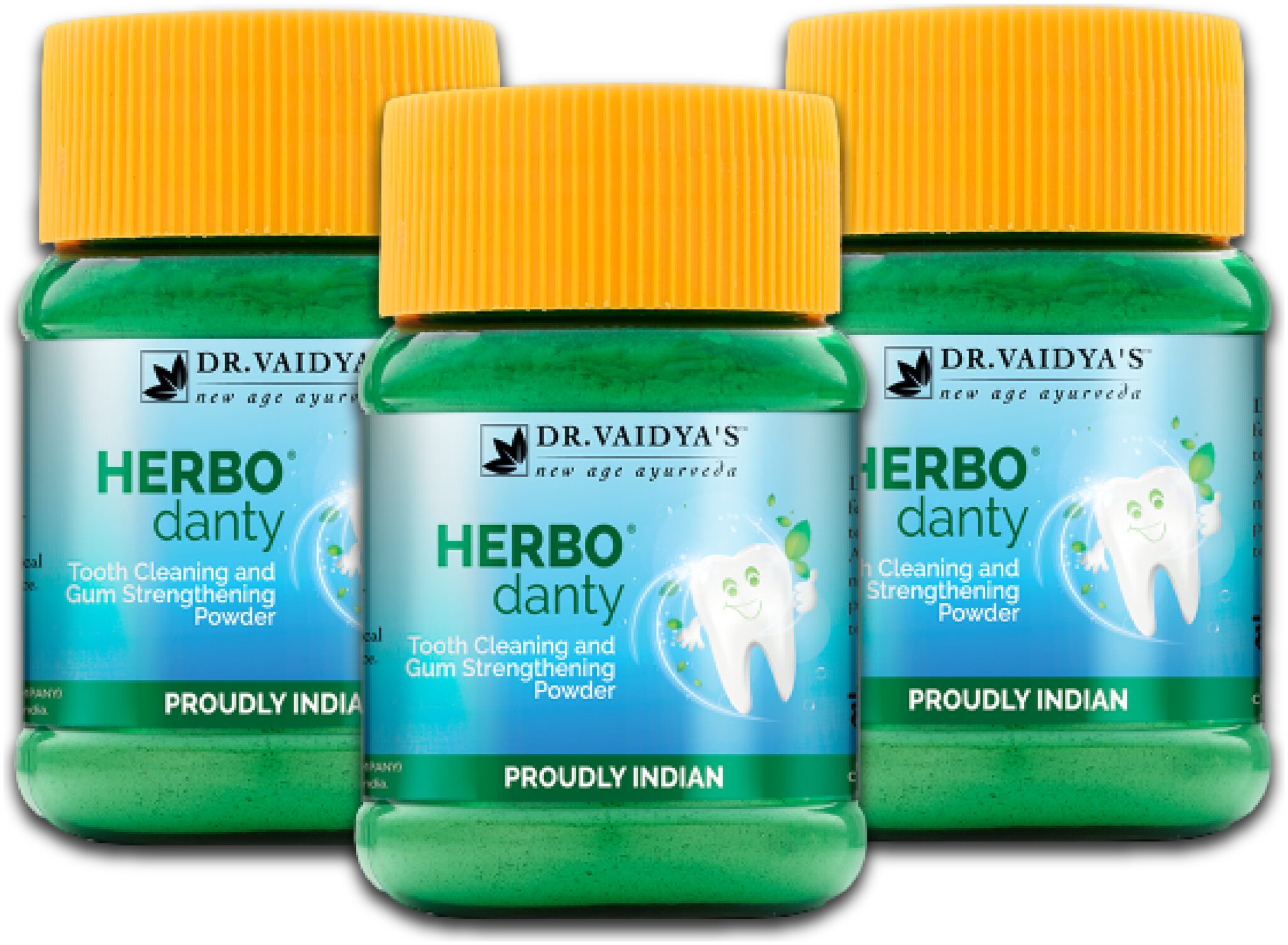 

Dr Vaidya s Herbodanty Ayurvedic Tooth Powder 50 Gm x Pack of 2