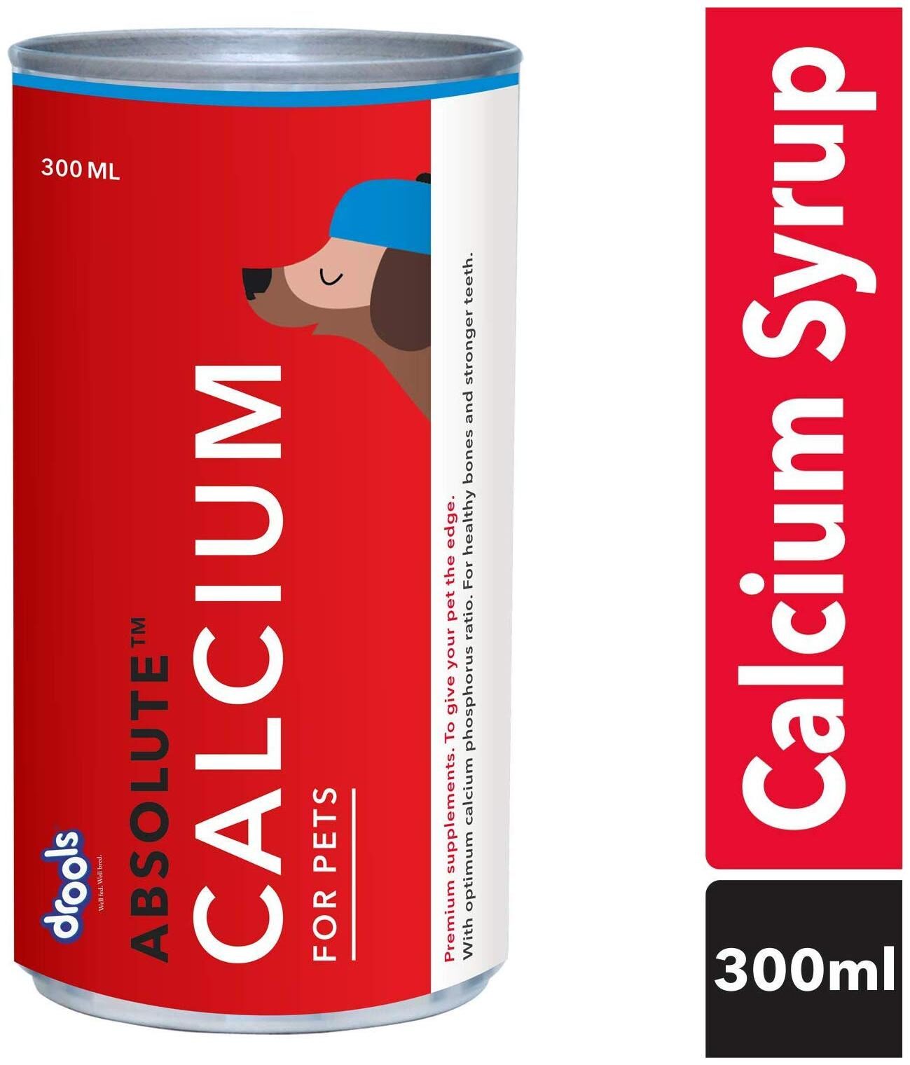 

Drools Absolute Calcium Syrup- Dog Supplement 300 ml