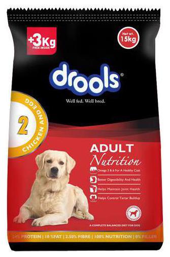 

Drools Dog Food - Chicken Egg Adult Limited Offer Stock 15 kg