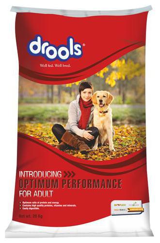 

Drools Dog Food - Optimum Performance Adult 20 kg