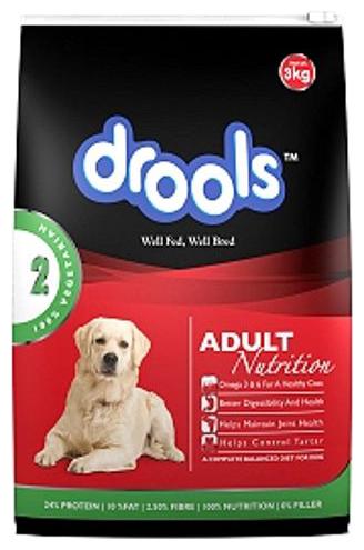 

Drools Dog Food - 100 Vegetarian Adult 3 kg