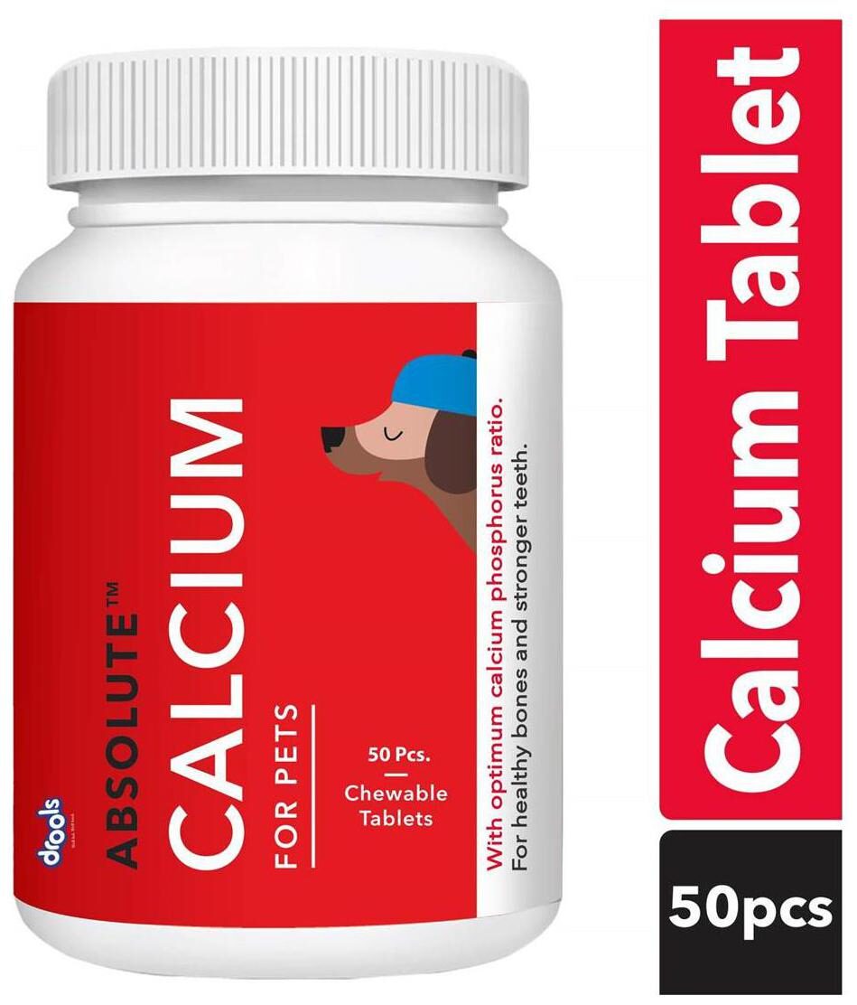 

Drools Dog Supplement - Absolute Calcium Tablet 50 pcs
