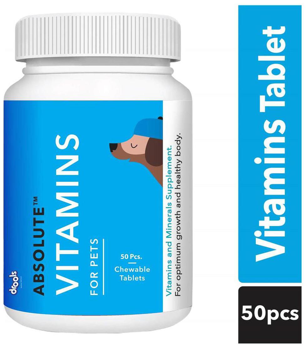 

Drools Dog Supplement - Absolute Vitamin Tablet 50 pcs
