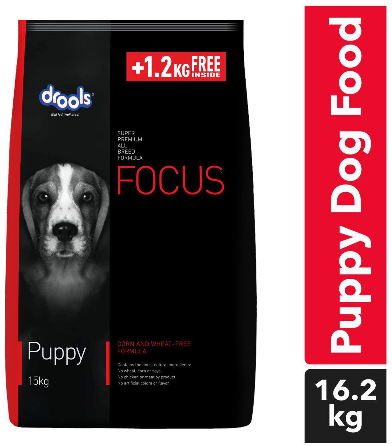 

Drools Focus Puppy dry dog food 15kg