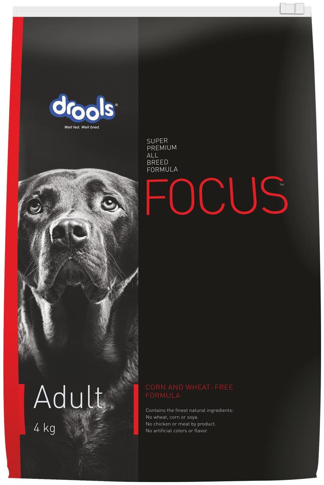 

Drools Focus Adult Super Premium Dog Food 4 kg