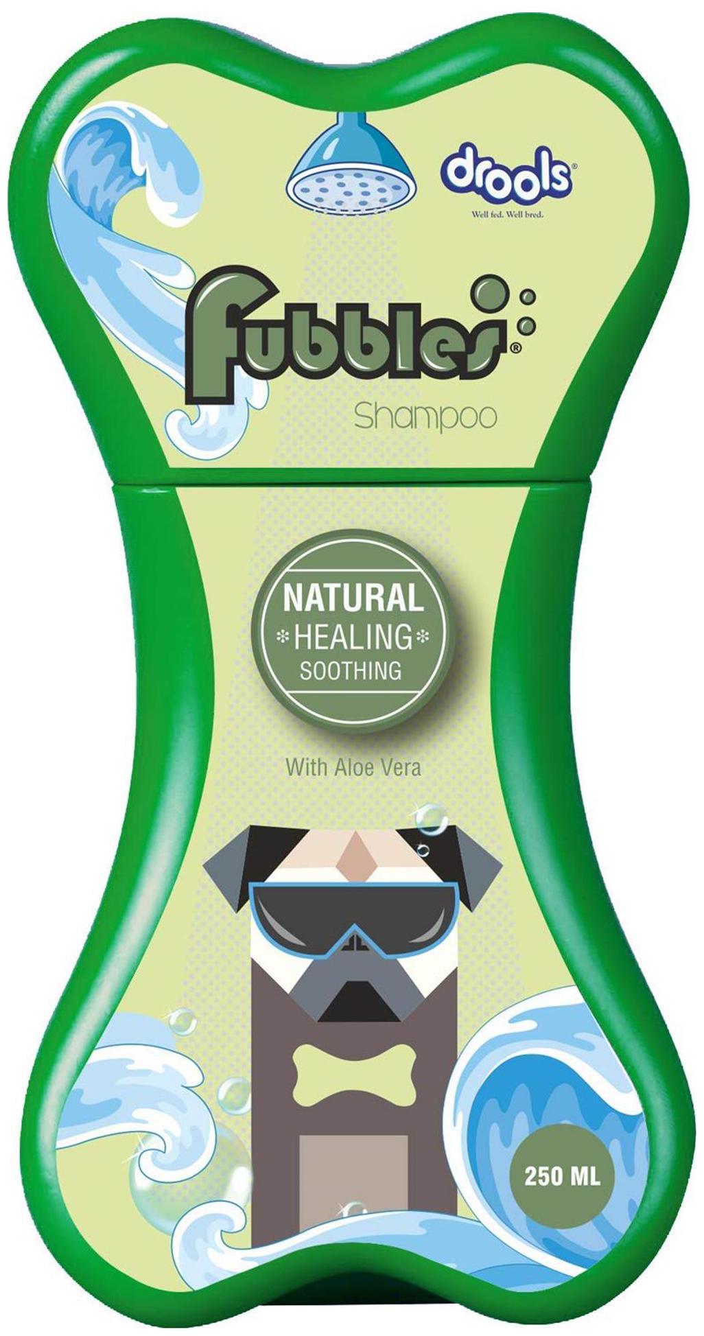 

Drools Fubbles Premium Pet Shampoo Natural Healing and Soothing 250 ml