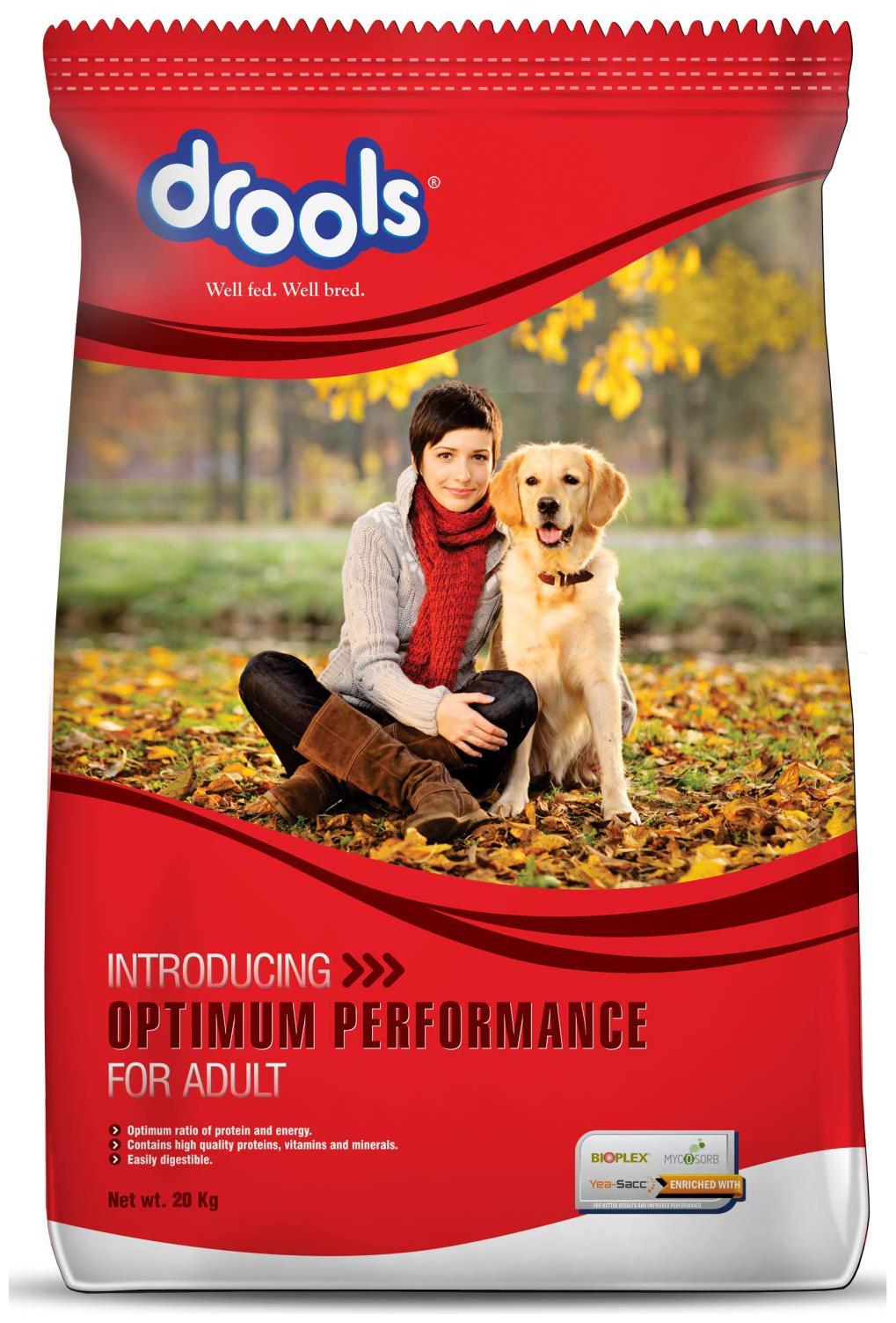 

Drools Optimum Performance Adult Dog Food 20kg