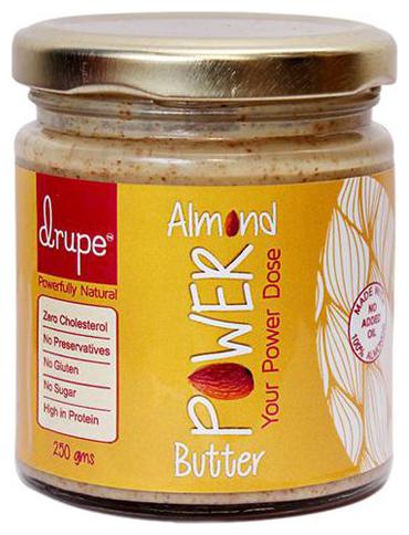 

Drupe Almond Butter - Unsweetened 250g