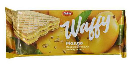 

Dukes Wafers - Waffy Mango Flavour 75 g